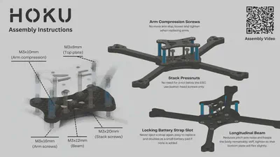 Assembled frame